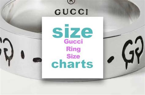 gucci ring size compared to pandora|Gucci wrist size chart.